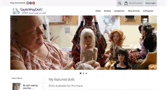 Desktop Screenshot of gaylewraydolls.com